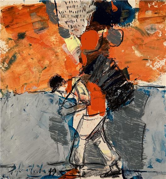 Figürlü Kompozisyon by Baran Kamiloğlu, 2019