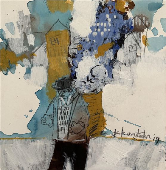 Figürlü Kompozisyon by Baran Kamiloğlu, 2019