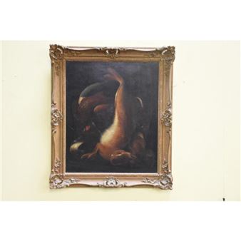 The Hare and Pheasant - John William Gould