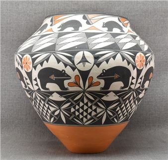 ACOMA POTTERY OLLA (GOLDIE HAYAH) - Goldie Hayah