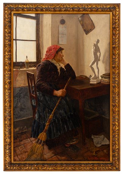 La statuina bianca by Mariano Pajetta, 1886