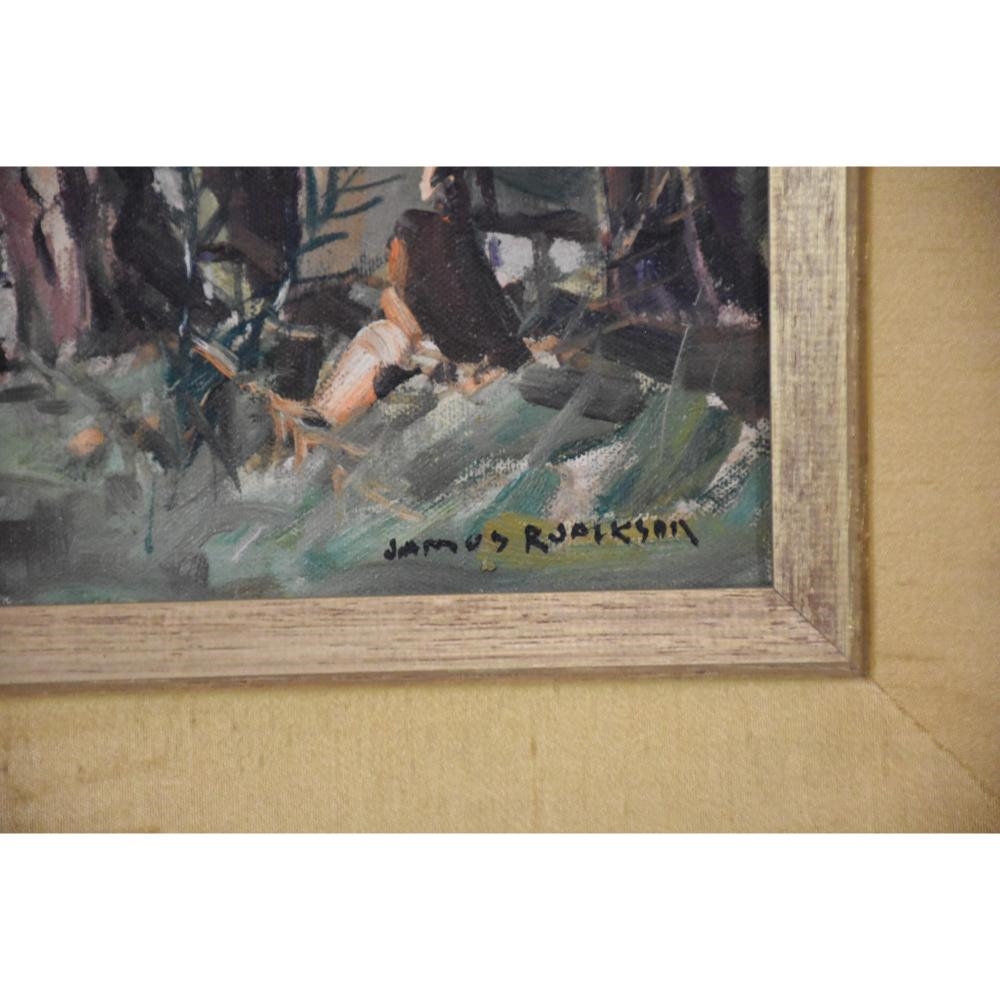 James R. Jackson | James R Jackson- Bush Scene | MutualArt