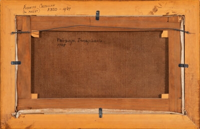 Artwork by Federico Castellon, Paysage , 1945, Made of Oil on canvas