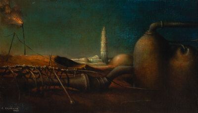 Paysage , 1945 by Federico Castellon, 1945