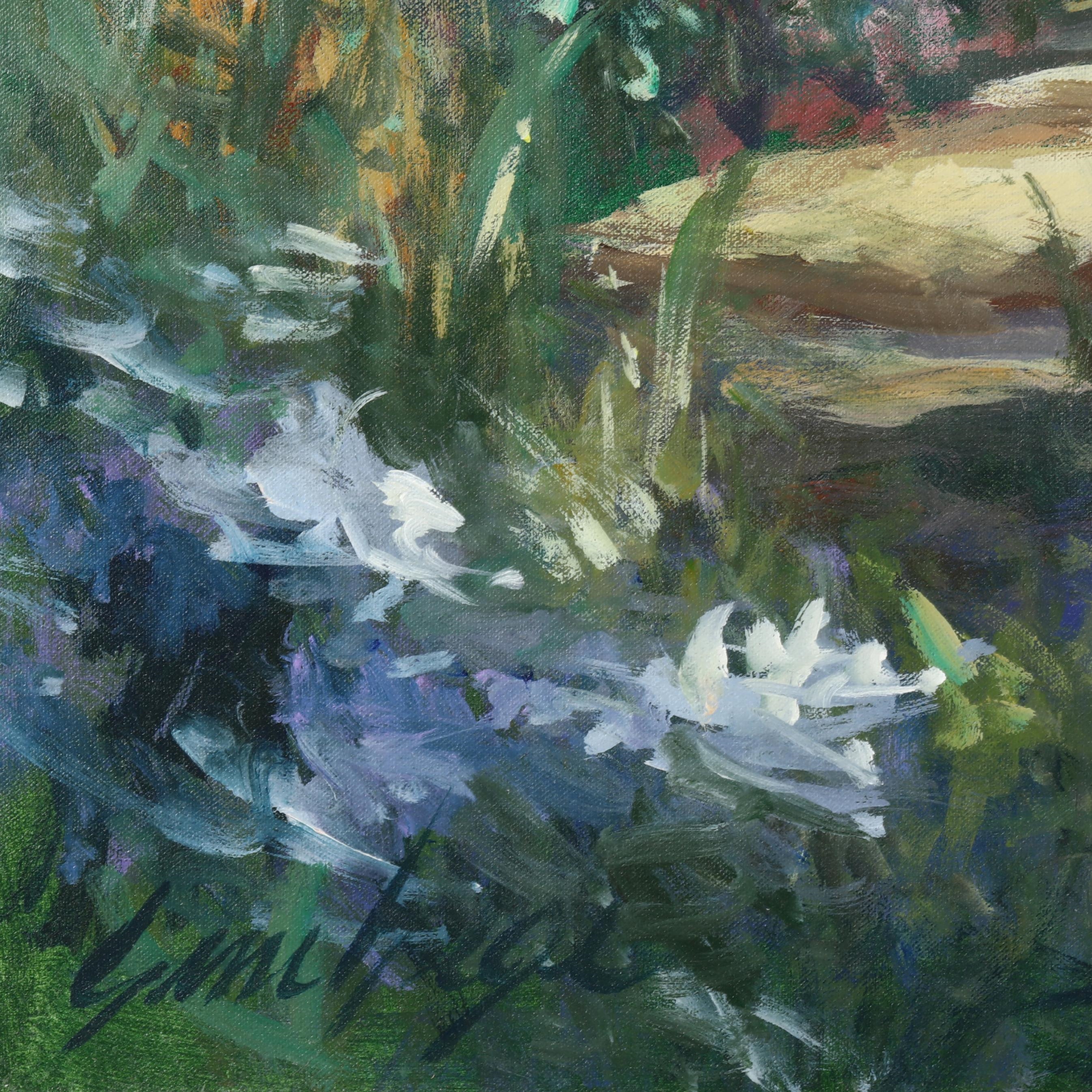 Gene Hege | Beautiful Floral Pathway | MutualArt