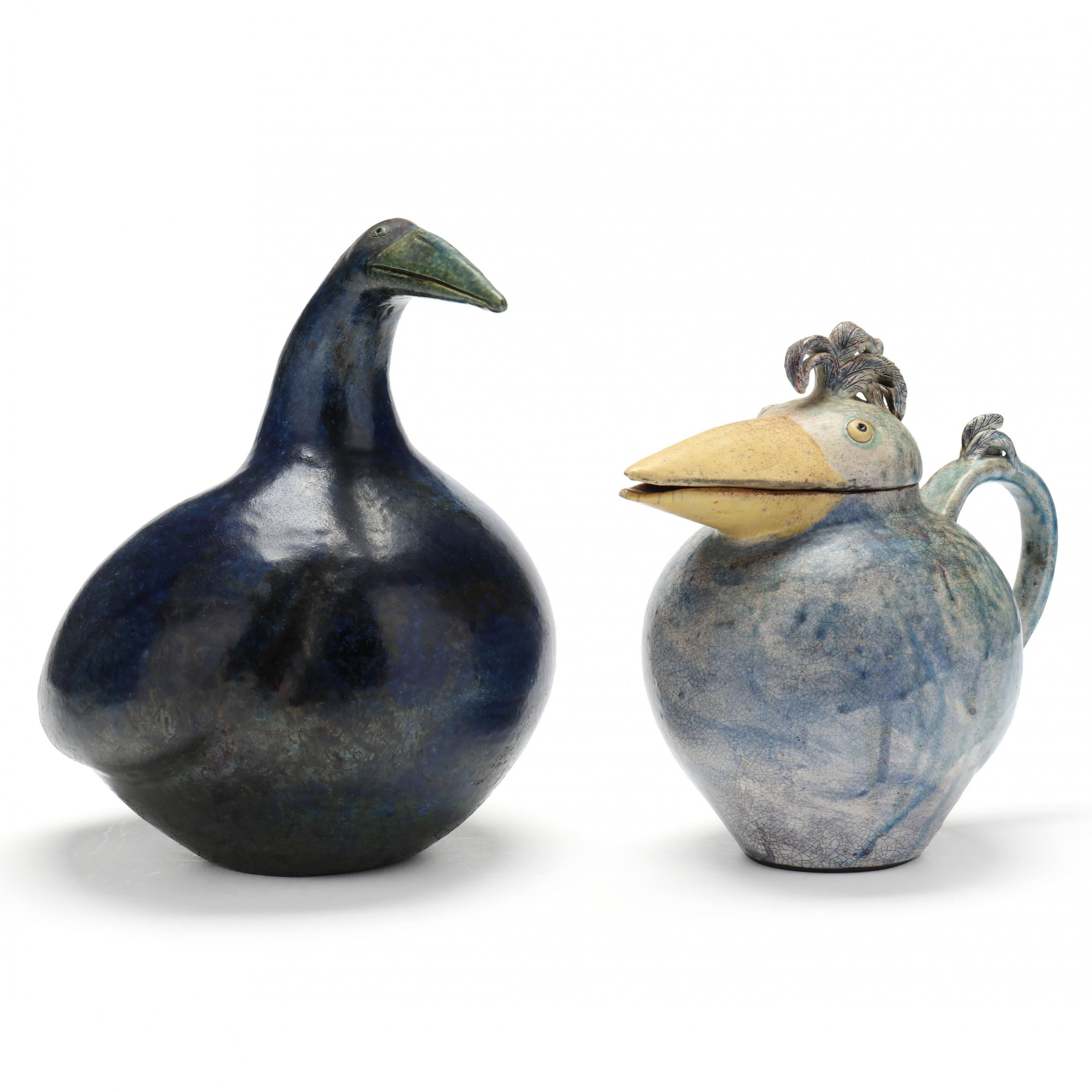 Karen Allen Reed | Two Ceramic Sculptures (1993) | MutualArt