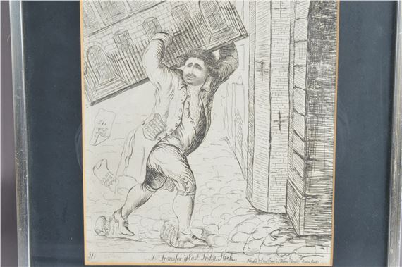 caricature print - James Sayers