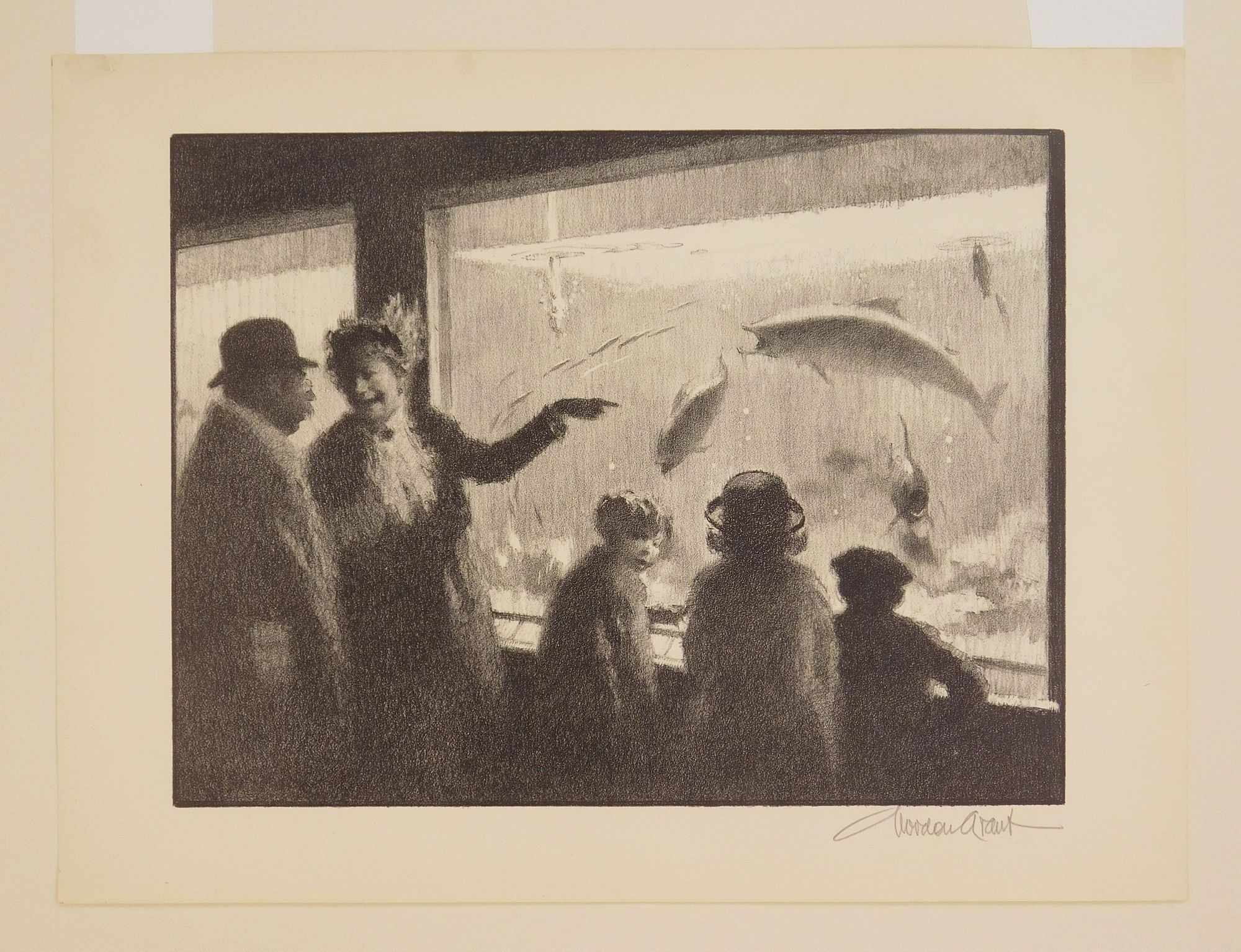 Gordon Grant | Aquarium (1948) | MutualArt