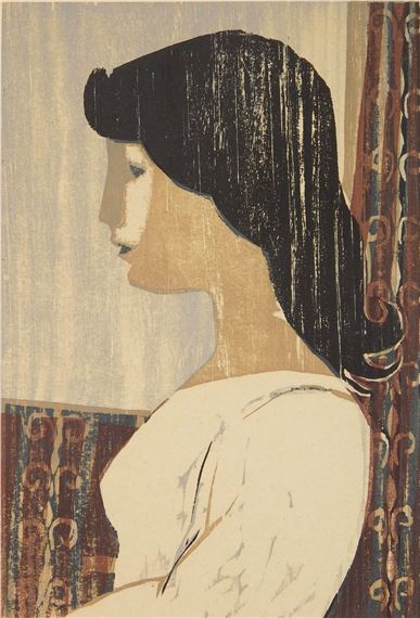 Profile of a Woman - Fritjof Tideman Johannessen