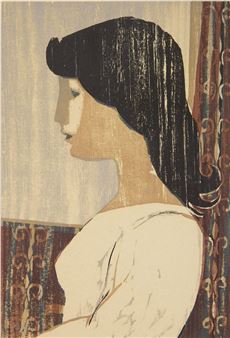 Profile of a Woman - Fritjof Tideman Johannessen