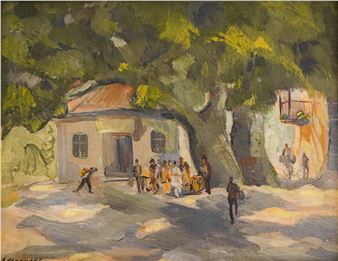 Sunday in the village - Stoyan Vasilev