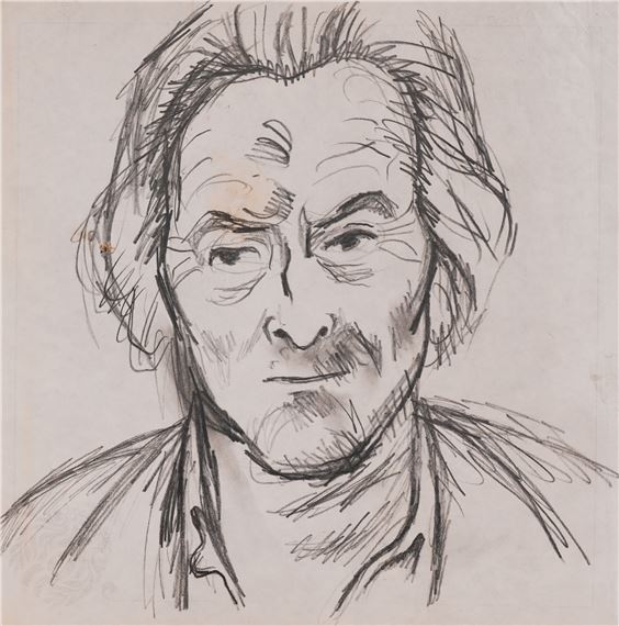 Portrait of the artist Genko Genkov [1980's - Vasil Valchev