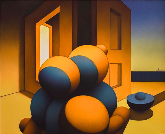 The embrace by Dimitar Mitchy Buyuklijski, circa 17