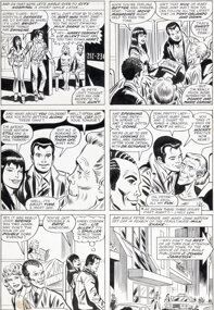 Ross Andru, Mike Esposito, and Dave Hunt The Amazing Spider-Man #160 Story Page 7 Original Art (Marvel, 1976) by Dave Hunt, Mike Esposito, Ross Andru