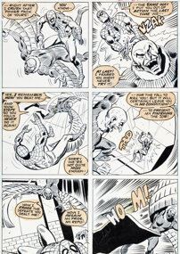 Sal Buscema and Mike Esposito The Spectacular Spider-Man #4 Story Page 16 Original Art (Marvel by Sal Buscema, Mike Esposito