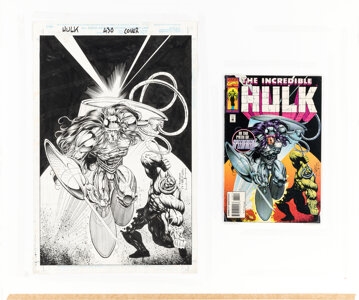 Liam Sharp | Liam Sharp and Robin Riggs The Incredible Hulk #430 Cover ...