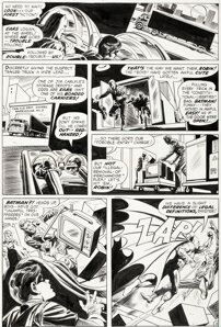 Irv Novick and Dick Giordano Batman #215 Story Page 3 Original Art (DC