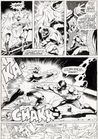 Don Perlin and Bob Layton Ghost Rider #31 Story Page 10 Original Art (Marvel - Bob Layton