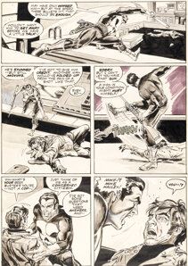 Tony DeZuñiga Marvel Preview #2 The Punisher Story Page 3 Original Art (Marvel - Tony DeZuñiga