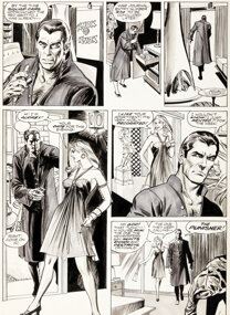 Tony DeZuñiga and Rico Rival Marvel Super Action #1 The Punisher Story Page 2 Original Art (Marvel