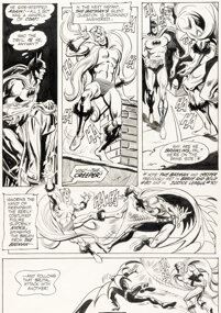 Irv Novick and Dick Giordano Detective Comics #418 Story Page 4 Original Art (DC by Irv Novick, Dick Giordano