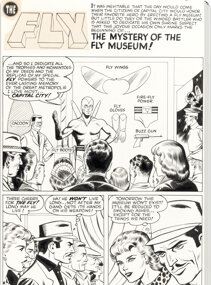 John Giunta | John Giunta Adventures of The Fly #28 Complete 5-Page ...