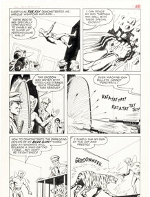 John Giunta | John Giunta Adventures of The Fly #28 Complete 5-Page ...