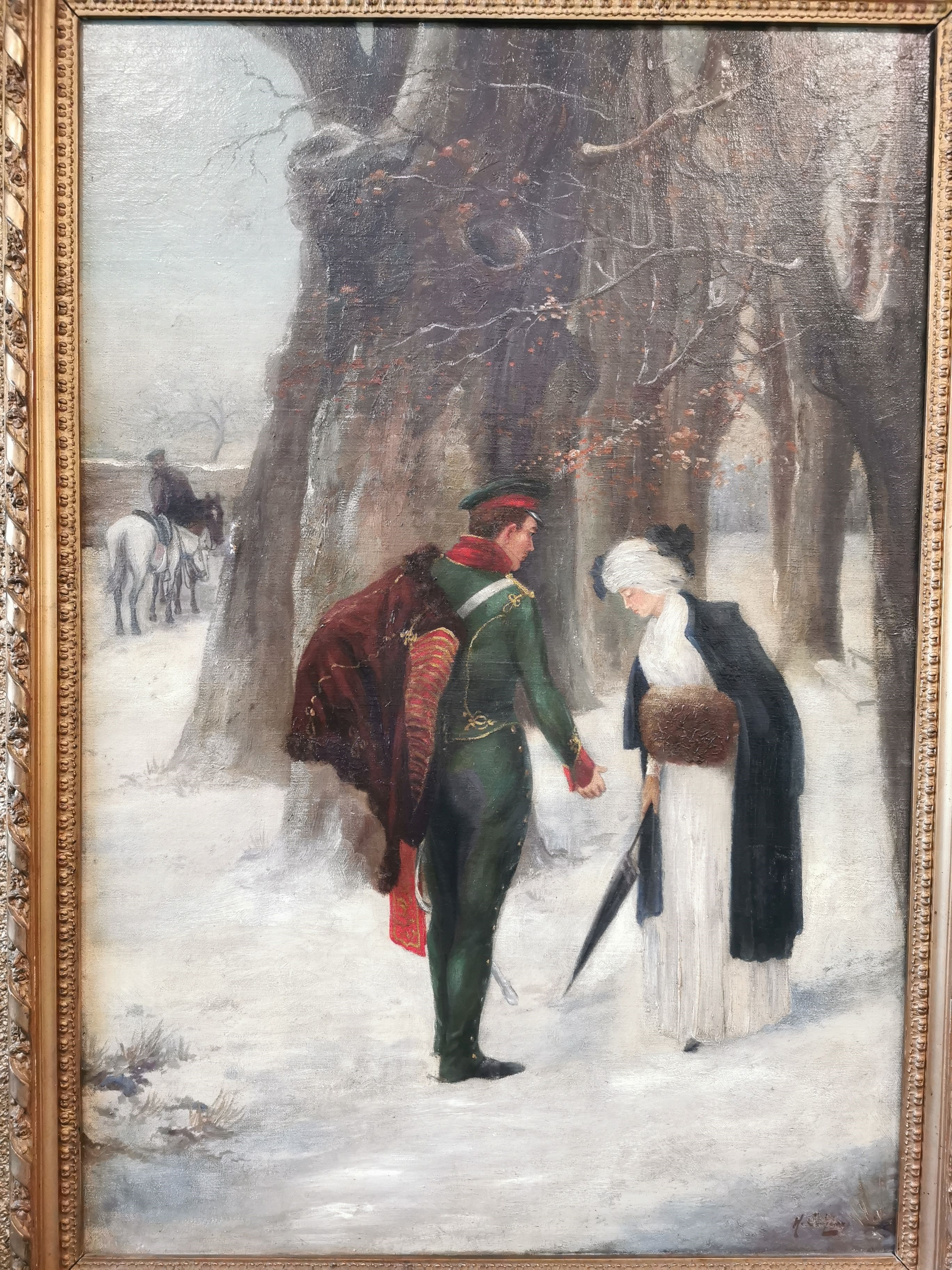 Robert Von Haug | Der Abschied (19th Century 20th Century) | MutualArt