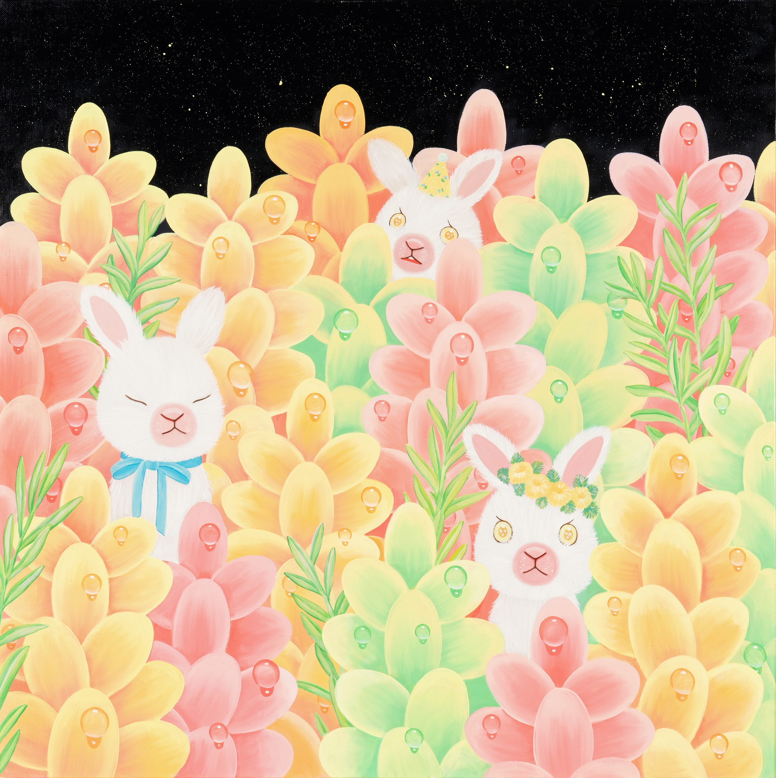 Artwork by Lim Solji, Midnight_31, Made of oil on canvas