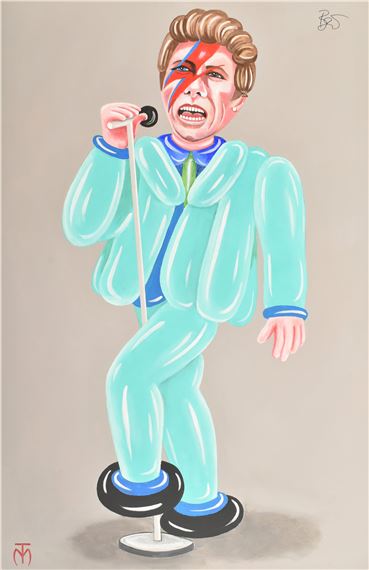 Michael R. Tandy | DAVID BOWIE FROM THE CAMP ART SERIES (2022) | MutualArt