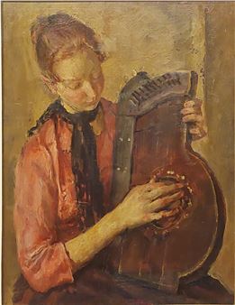 La suonatrice di liuto - Antonio Bresciani