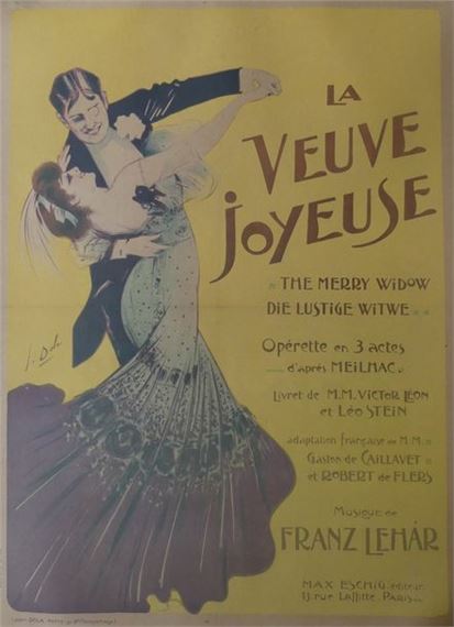 THE MERRY WIDOW. THE MERRY... - Lot by Georges Dola