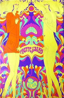 "C'EST PIERRE D'ALBY OU RIEN". 1967and SEX-FESTIVAL (2 posters)Psychophot. S.F.C.D. Paris - Tito Topin copyright 1967 - 84 - Tito Topin