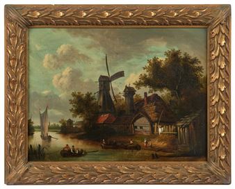 Animation near the mill - S. Durand