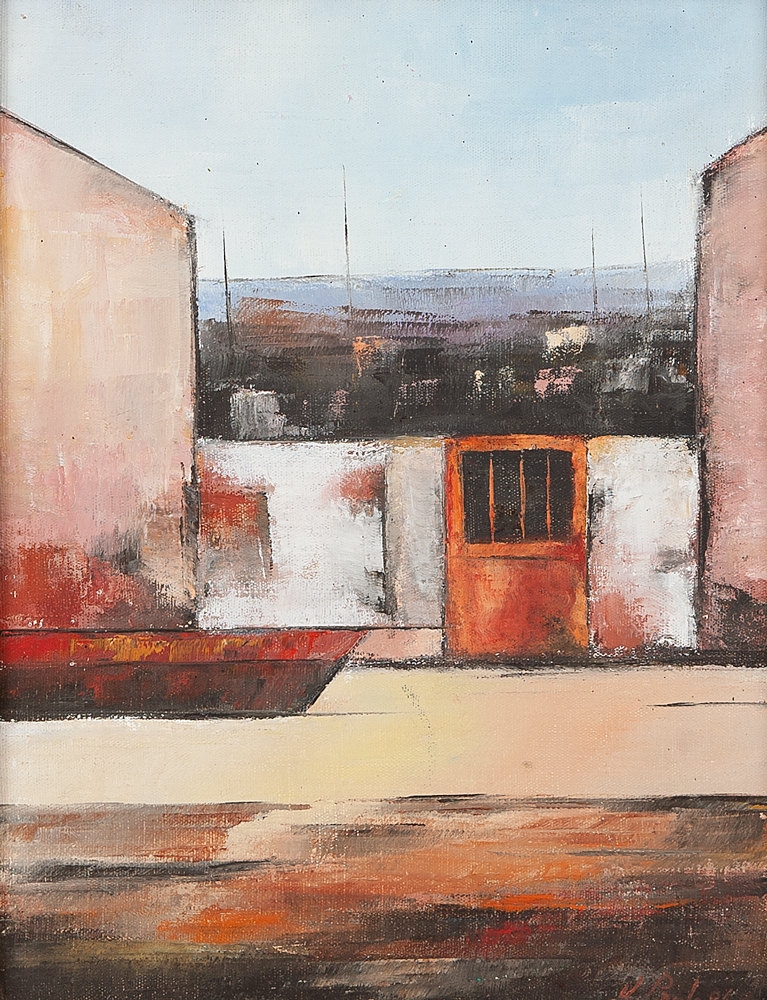 Artwork by José Paulo M. da Fonseca, Muros do Guaratiba, Made of oil on canvas