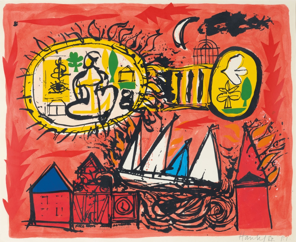 Pat Hanly | Awake Aotearoa (1983) | MutualArt