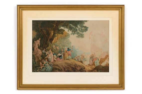 Jean-Antoine Watteau | Embarkation for Cythera | MutualArt