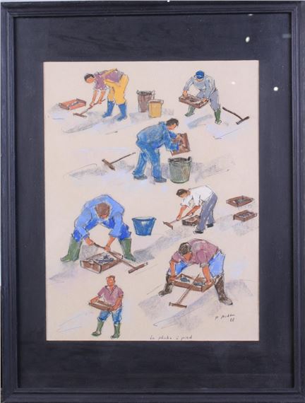 La pêche à pieds by Moal Paul