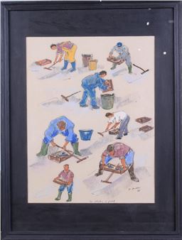 La pêche à pieds - Moal Paul