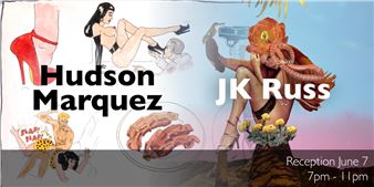 JK Russ & Hudson Marquez - La Luz de Jesus Gallery