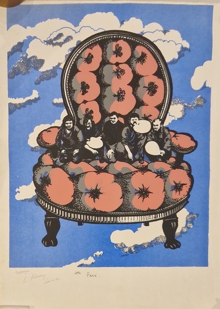 Artwork by Les Malassis, COOPERATIVE DES MALASSIS (artist collective... - Lot 29 - Rossini, Made of Color print