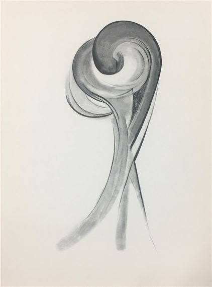 Georgia O'Keefe - Drawing No. 12 by Georgia O'Keeffe, 1968