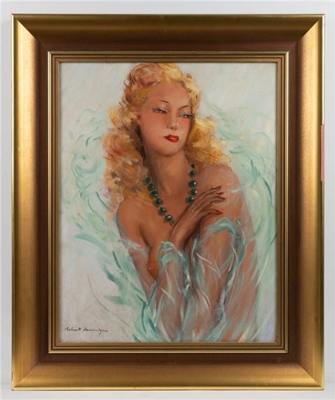 Portrait of a woman - Robert Dominique