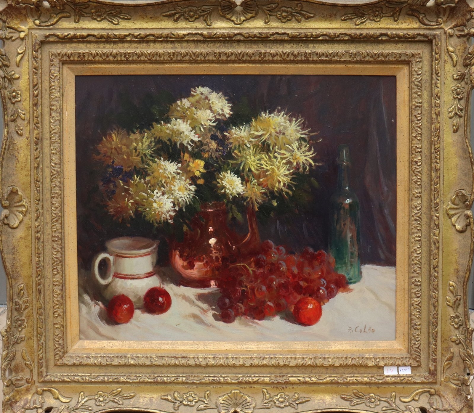 Rudolph Colao | Rudolph Colao - Floral Painting - USA Oil on Canvas ...