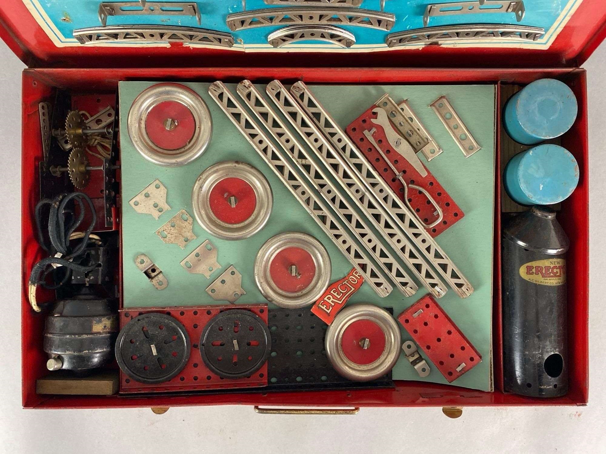 C. Gilbert | A.C. Gilbert Erector Set in Metal Case | MutualArt