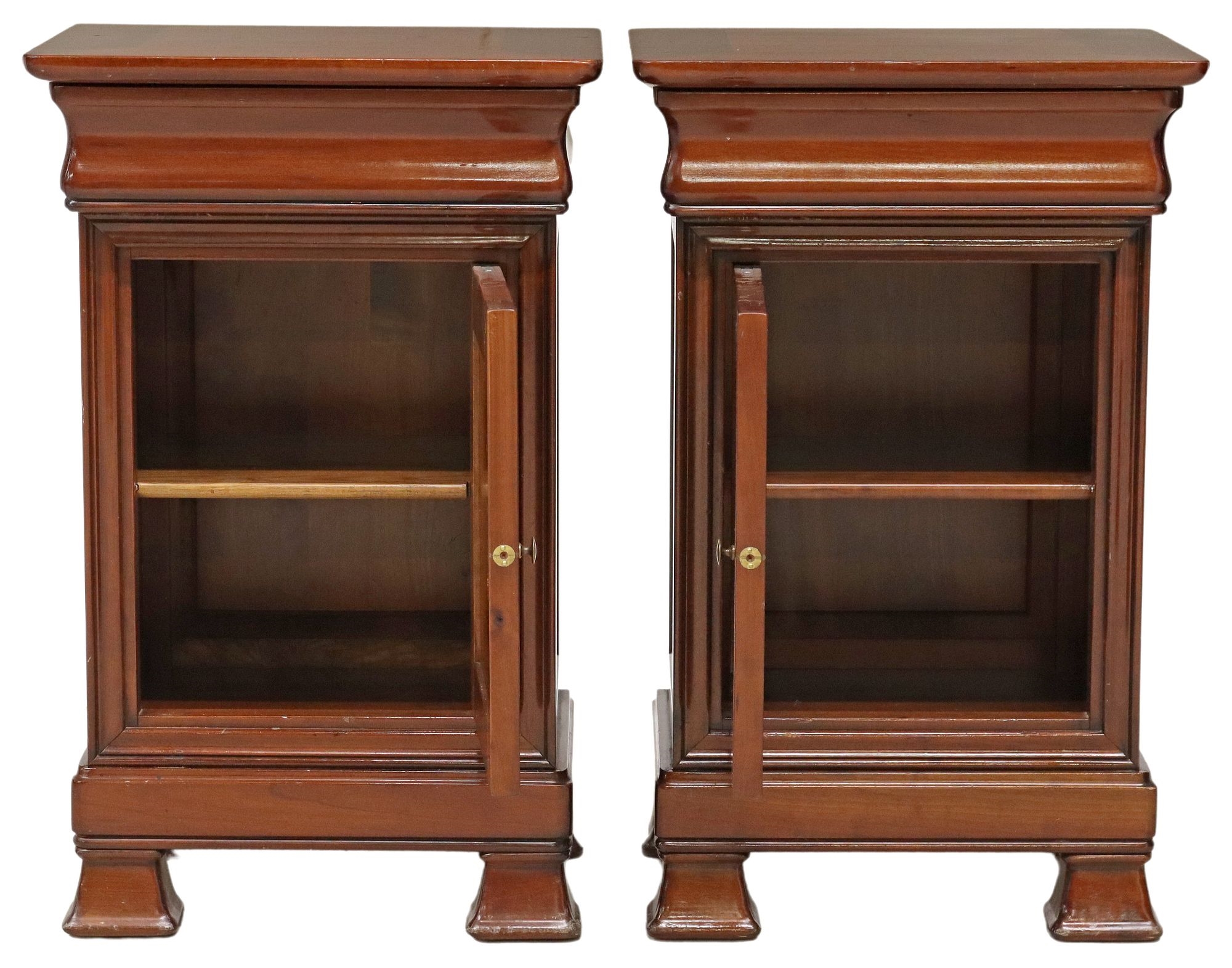 Louis Philippe | 2) SIMON HORN LOUIS PHILIPPE STYLE BEDSIDE CABINETS ...
