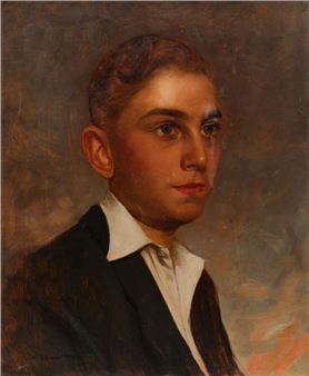 Portrait of a Young Man - László Burjan