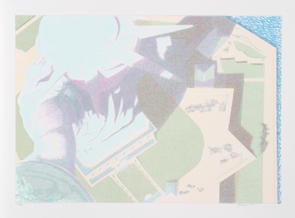 Artwork by Jim Sundquist, Statue of Liberty, Made of SCREENPRINT