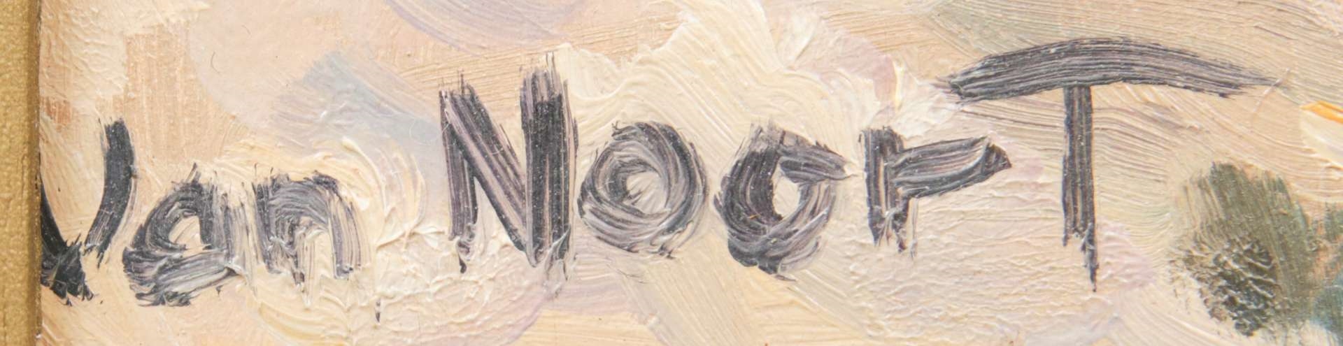 Artwork by Arie C. Van Noort, Bollenvelden Heemstede, Made of oil on panel