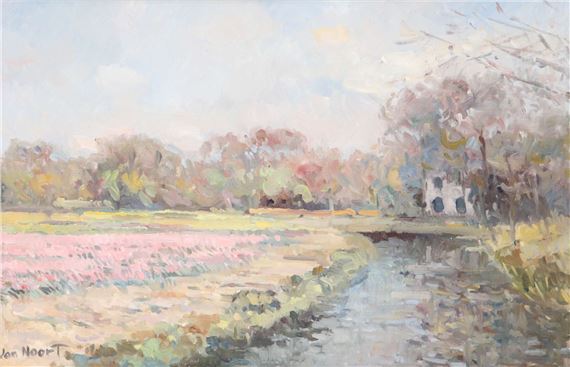 Bollenvelden Heemstede by Arie C. Van Noort